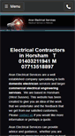 Mobile Screenshot of horshamelectrician.co.uk